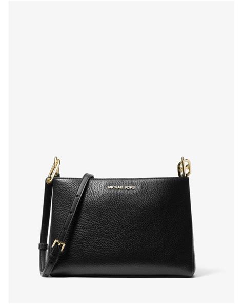 michael kors trisha crossbody black|small trisha bag michael kors.